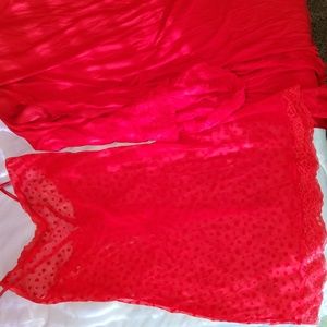 Women's lingerie with robe Size Large